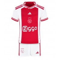 Ajax Domaci Dres za djecu 2023-24 Kratak Rukav (+ Kratke hlače)